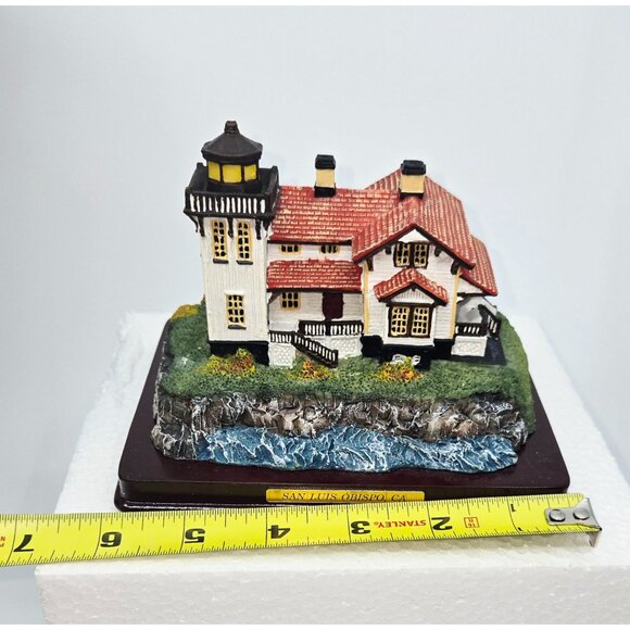 San Luis Obispo Lighthouse Figurine By Oneida Studios Lighthouse Point Collectio - Picture 5 of 9